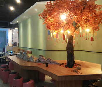 天河區(qū)餐廳裝修完工實(shí)景圖來啦！