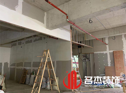 巡工地日記，美蓮葆化妝品辦公室裝修項(xiàng)目進(jìn)行中