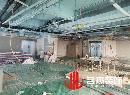 海森環(huán)?？萍嫁k公室裝修項目進行中
